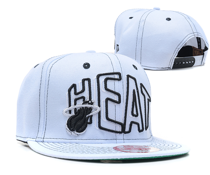NBA Miami Heat NE Snapback Hat #151